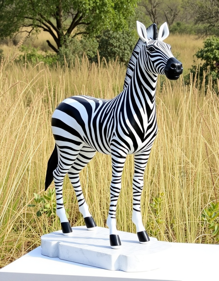 outdoor animal fiberglass sculpture6
