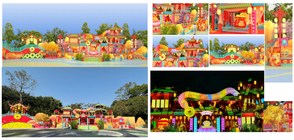 outdoor fiberglass sculptures