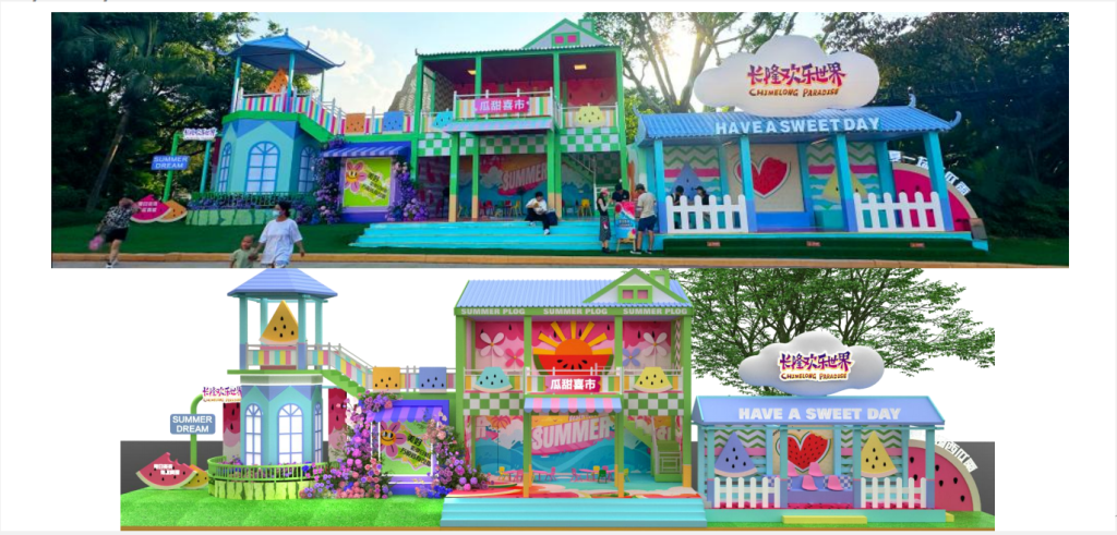 fiberglass sculptures for resorts and theme parks