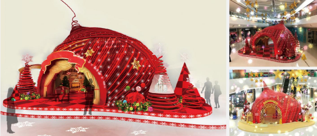 custom fiberglass sculpture for hotel lobby by tolili