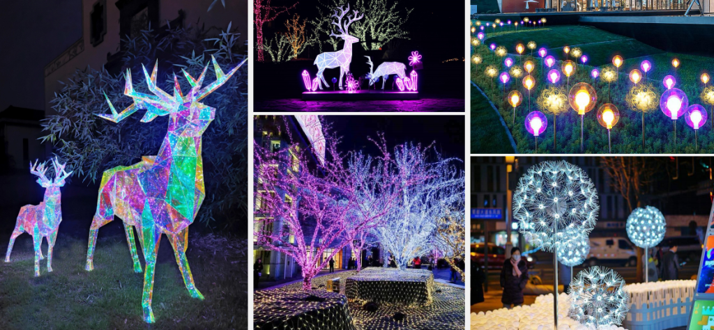 durable fiberglass statue for resort landscape