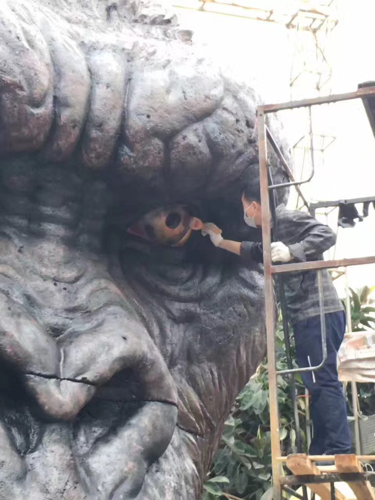 fiberglass sculptures for hotels and resorts