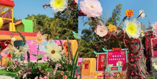 lightweight fiberglass art piece for exhibition design