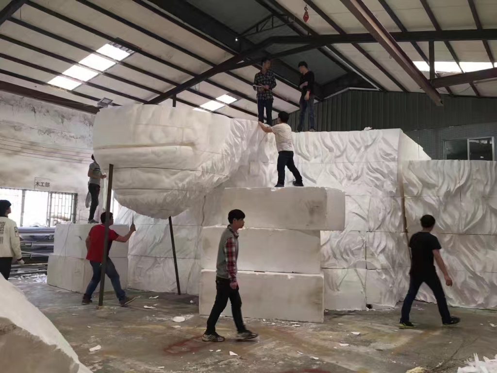 outdoor fiberglass art