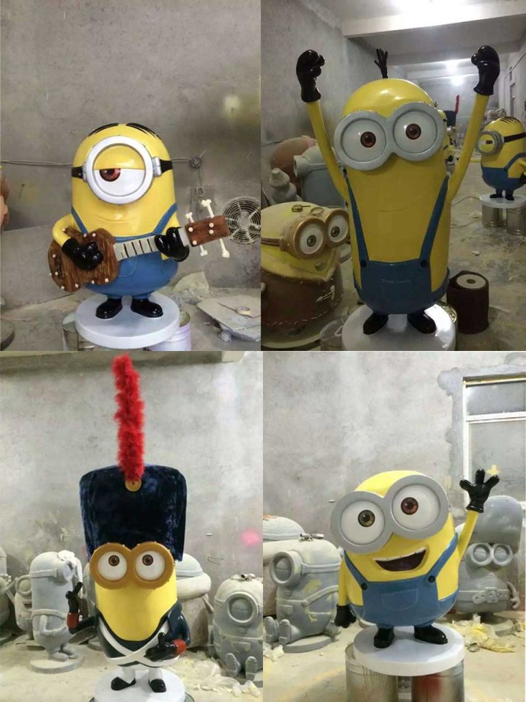 life size fiberglass statue by tolili for hotel lobby