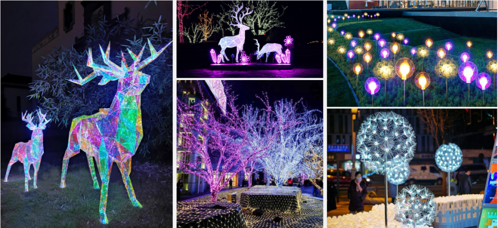 modern outdoor fiberglass sculpture for resort garden