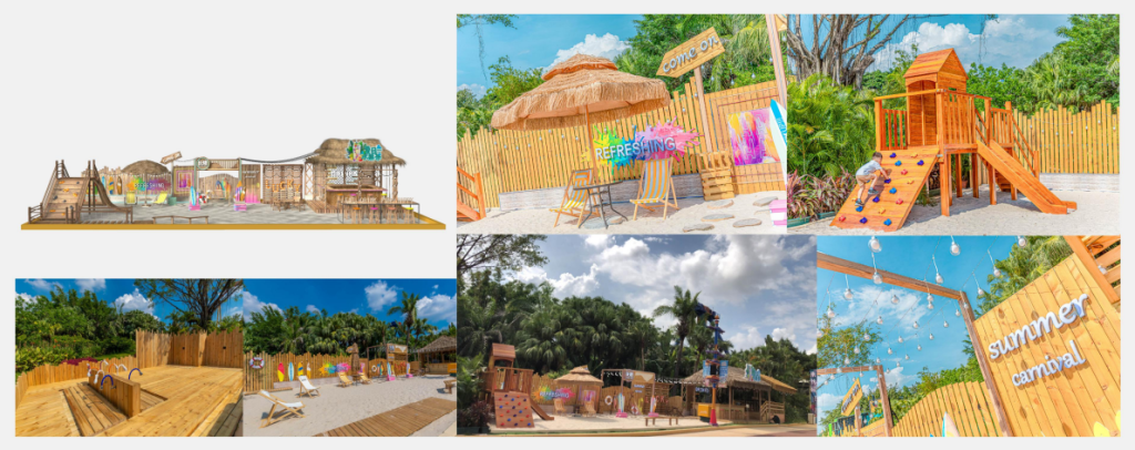 weather resistant fiberglass artwork for public park