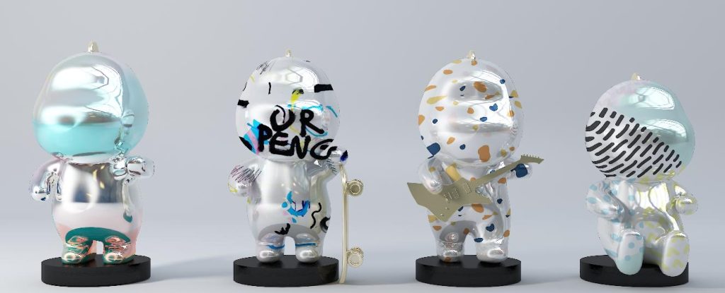 weather resistant fiberglass cartoon statue