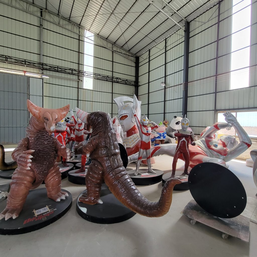 life size fiberglass statue for public spaces by tolili