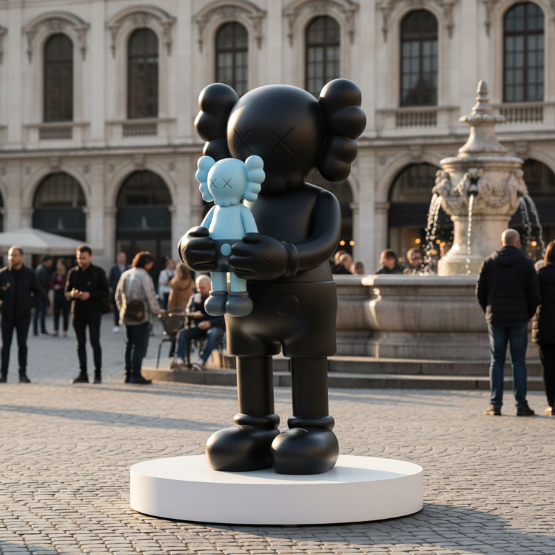 custom designer style fiberglass sculpture by tolili