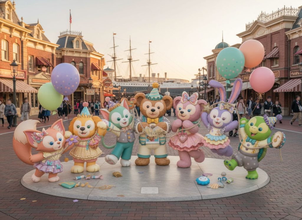 handcrafted fantasy park fiberglass statue