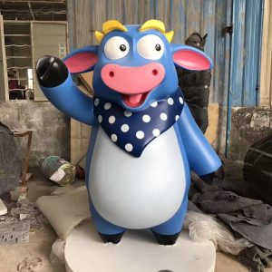 festival mascot fiberglass decoration sculpture event