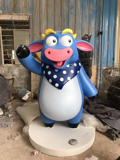 festival mascot fiberglass decoration sculpture event