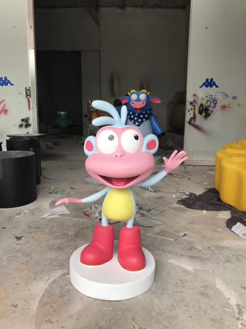 city landmark mascot fiberglass sculpture plaza display