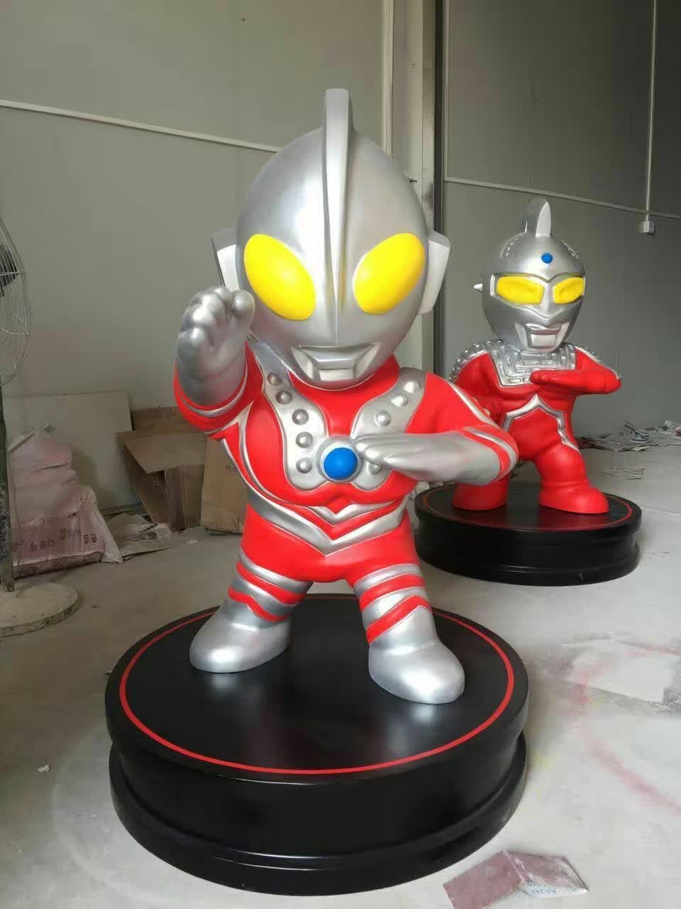 tolili mascot fiberglass statue shopping center