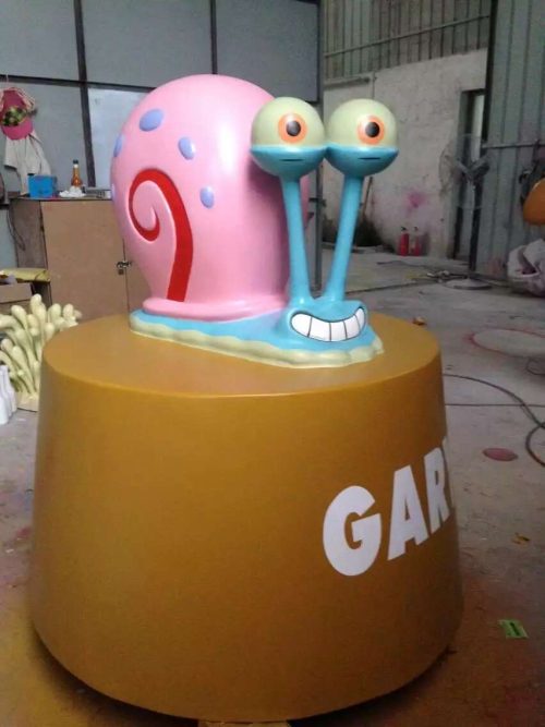 event entrance mascot fiberglass sculpture display