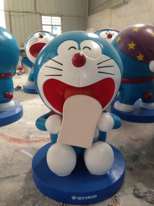 tolili mascot fiberglass figure mall display