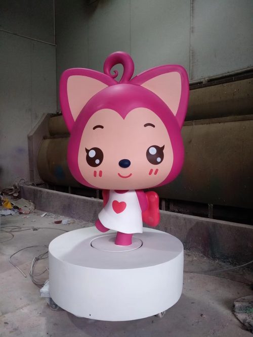 event marketing mascot fiberglass sculpture display