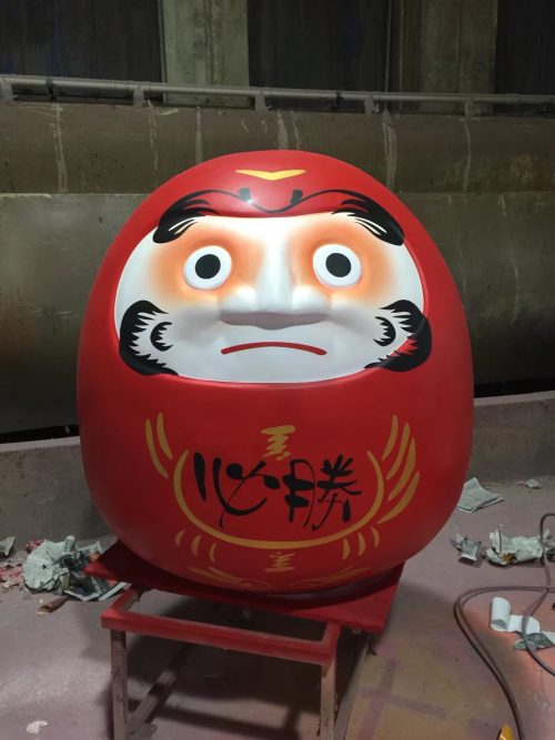 custom brand mascot fiberglass sculpture marketing