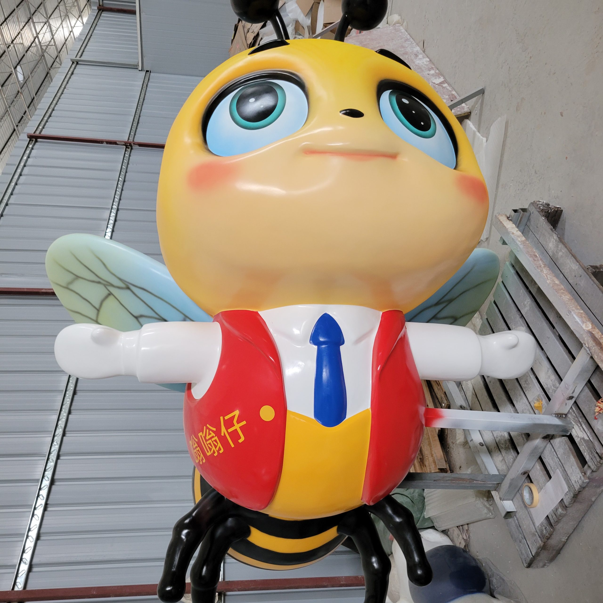 tolili mascot fiberglass figure promotional event