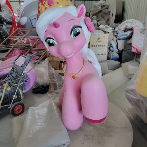 tolili mascot fiberglass sculpture retail branding