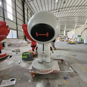 fiberglass mascot sculpture custom character statue