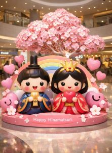 Tolili Handcrafted Hina Matsuri Doll Multi-Tier