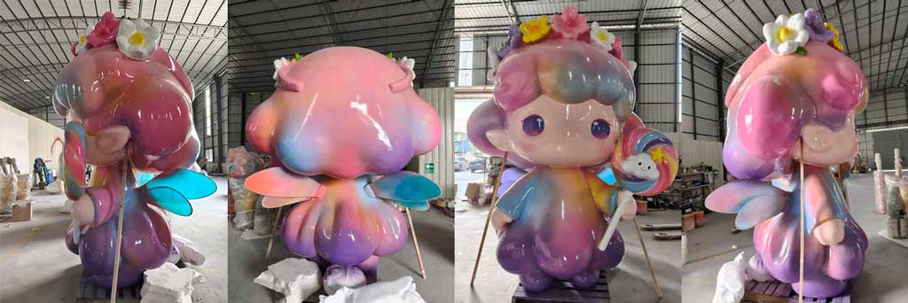 custom fiberglass sculpture for outdoor installation