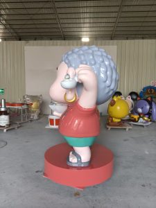 custom restaurant display fiberglass sculpture (1)