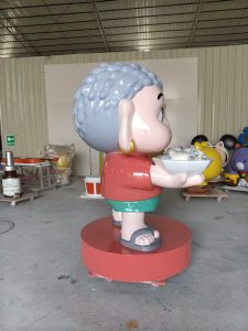 custom restaurant display fiberglass sculpture (3)