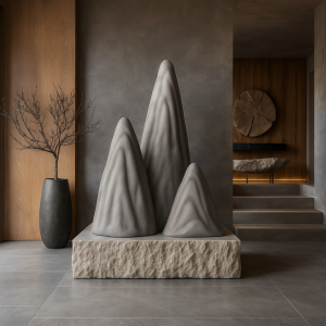 life size decorative fiberglass sculpture for hotels