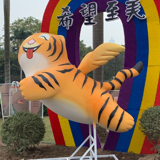 life size fiberglass animal figure for parks and hotels