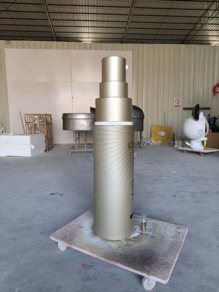 oversized cosmetic sculptures