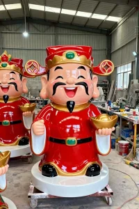 weather resistant hand painted festival sculpture by tolili