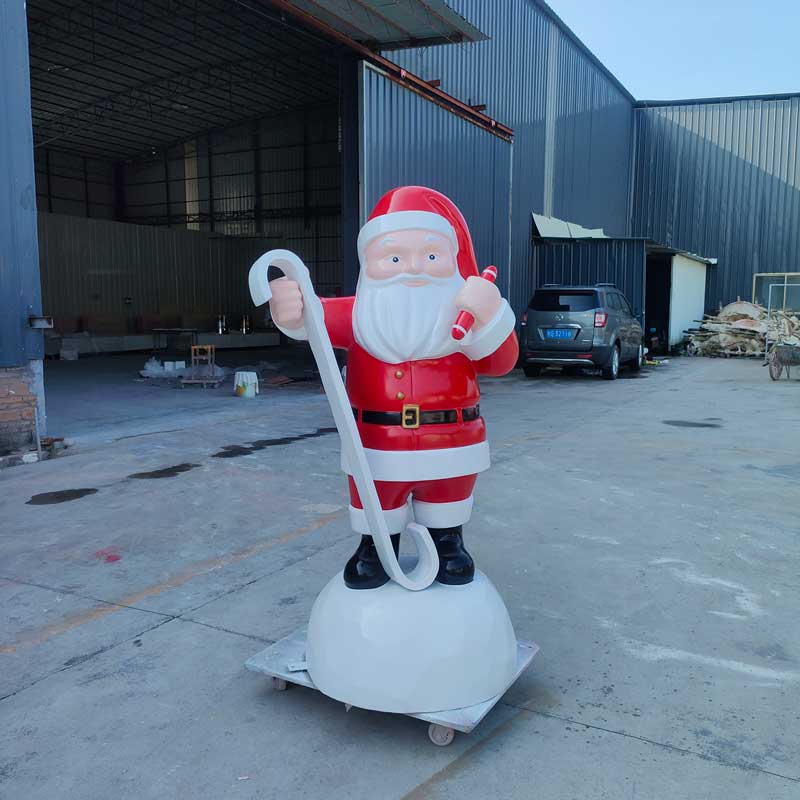 Premium Fiberglass Santa Claus Sculpture by Tolili
