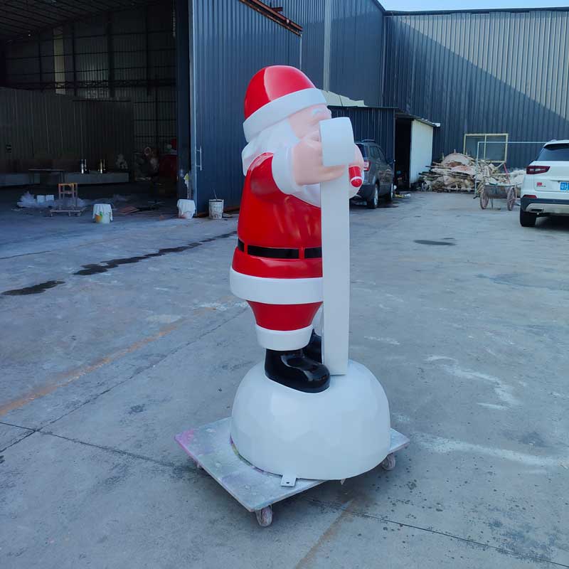 Premium Fiberglass Santa Claus Sculpture by Tolili