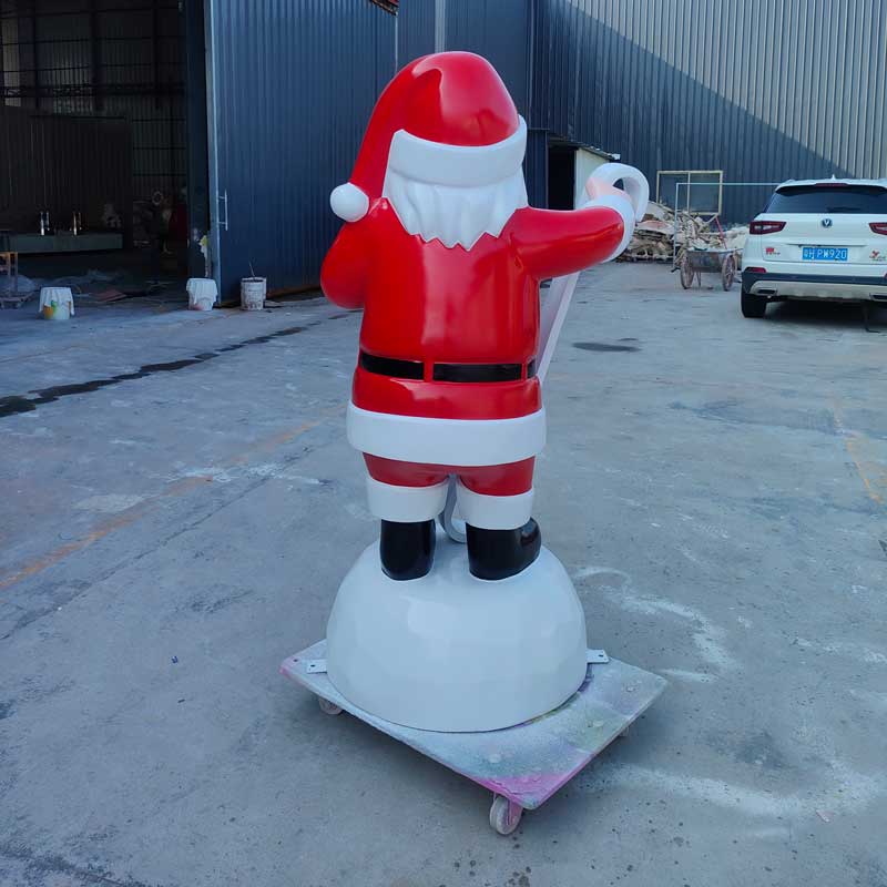 Premium Fiberglass Santa Claus Sculpture by Tolili