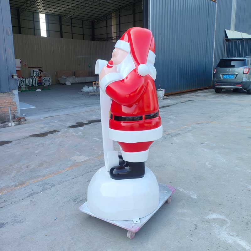 Premium Fiberglass Santa Claus Sculpture by Tolili