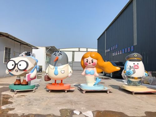 tolili mascot statue fiberglass decoration