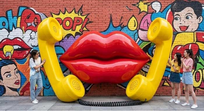 large fiberglass sculpture public photo spot Tolili