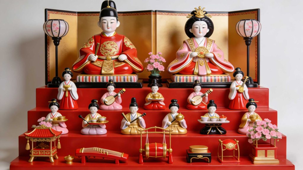 Hina Matsuri Sculpture Life-Size Doll Tolili