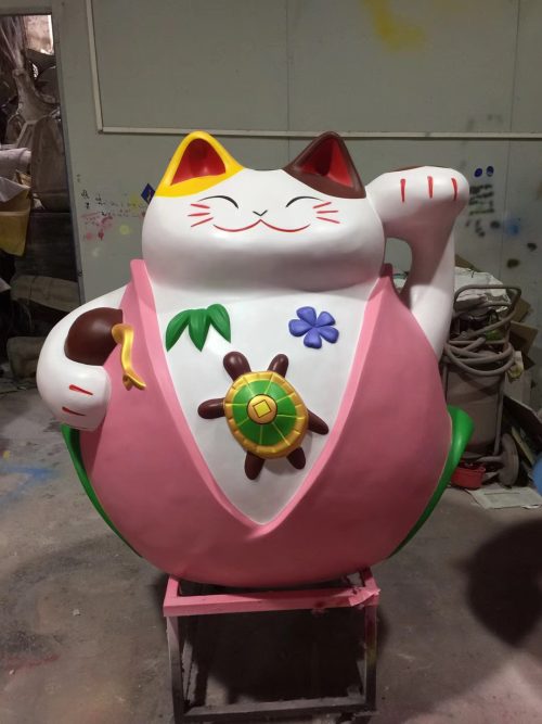 landmark display mascot fiberglass sculpture plaza