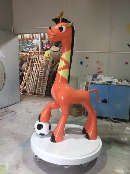 street display mascot fiberglass sculpture urban