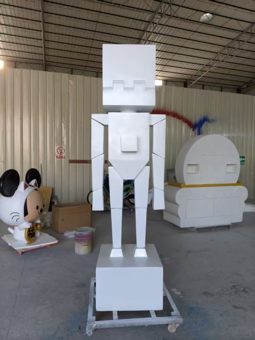outdoor tourism attraction mascot fiberglass sculpture