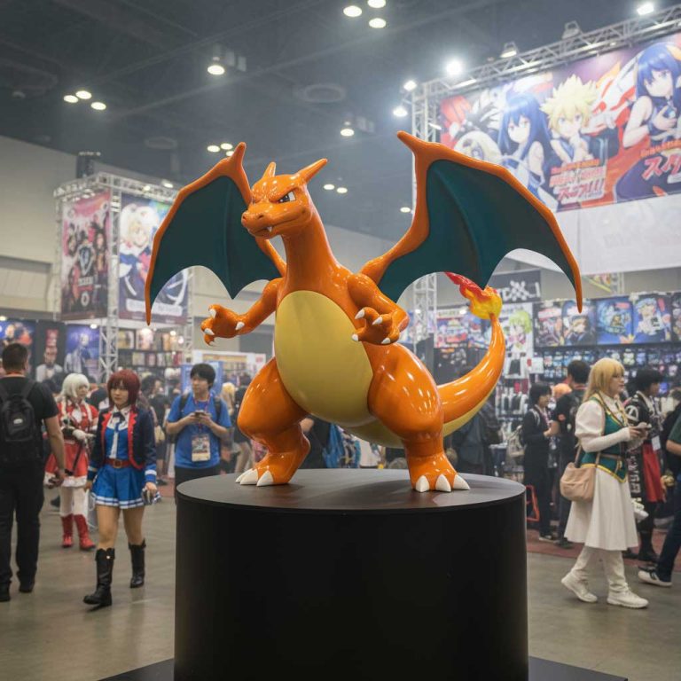 Close-up-of-Tolili-Pokémon-Fiberglass-Sculpture-showing-detailed-painting-and-textures