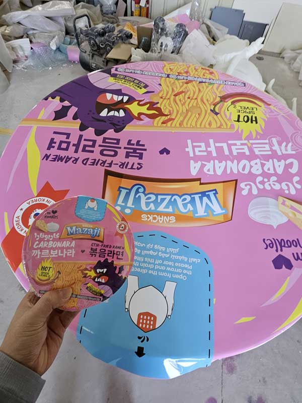 Custom Advertising Display Sculptur