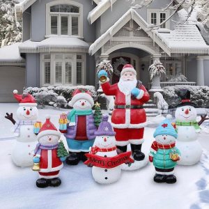 Canada’s Christmas Fiberglass Sculpture Decorations: A Festive Fusion of Art and Winter Tradition