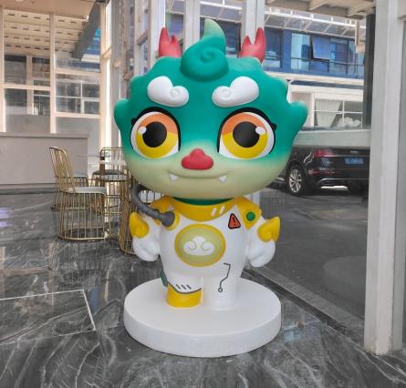 brand activation mascot fiberglass sculpture