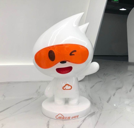 public park decoration mascot fiberglass sculpture