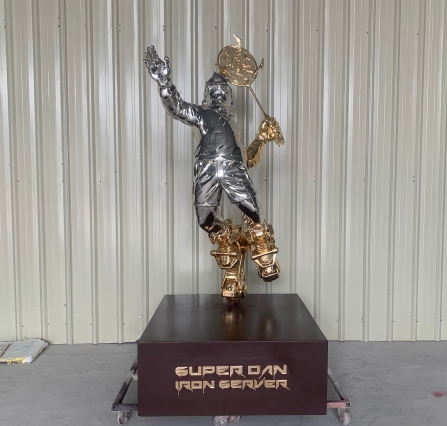 festival decoration mascot fiberglass sculpture display